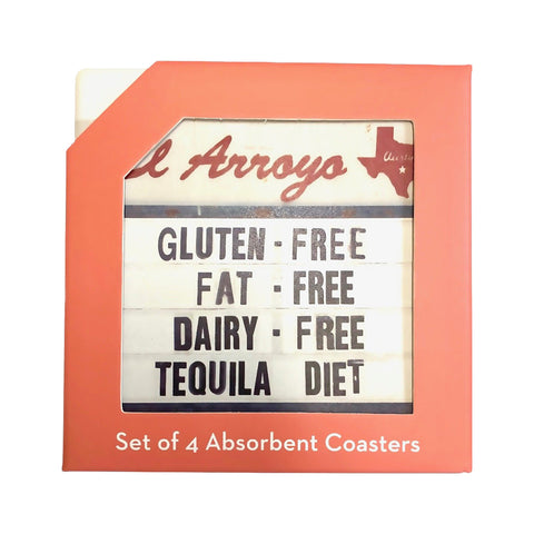 Tequila Diet Coaster Set