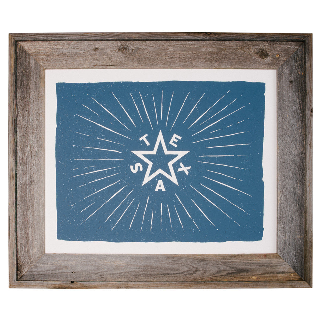 Zavala Flag Print