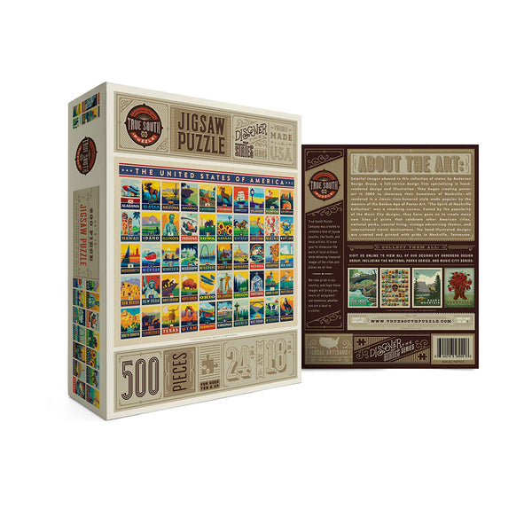 True_South_Puzzle_Co_American_States_Puzzle