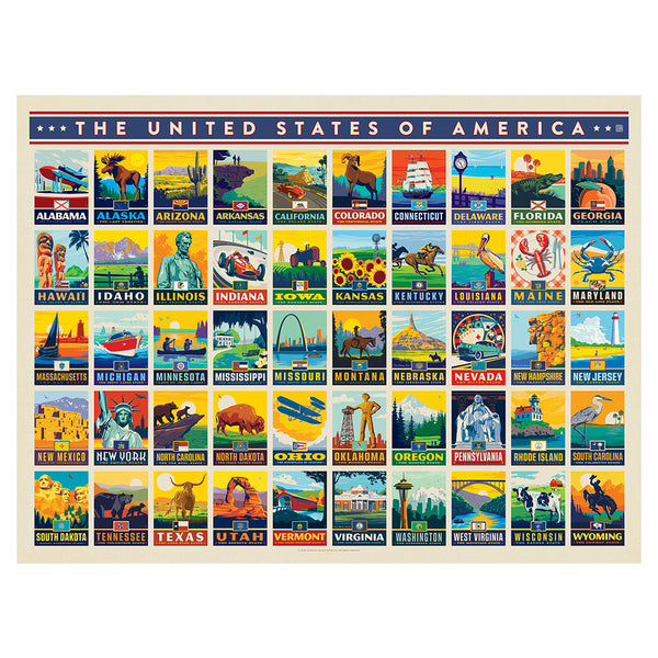 True_South_Puzzle_Co_American_States_Puzzle