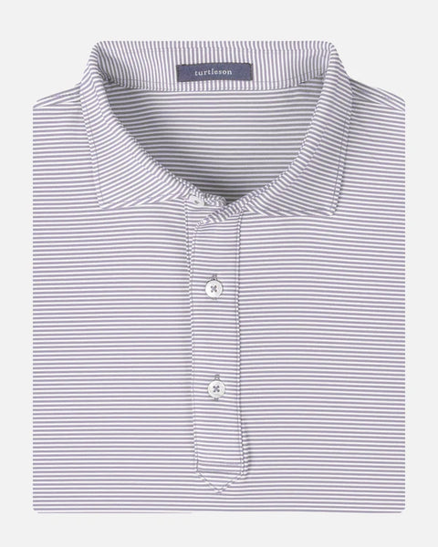 Carter Stripe Performance Polo
