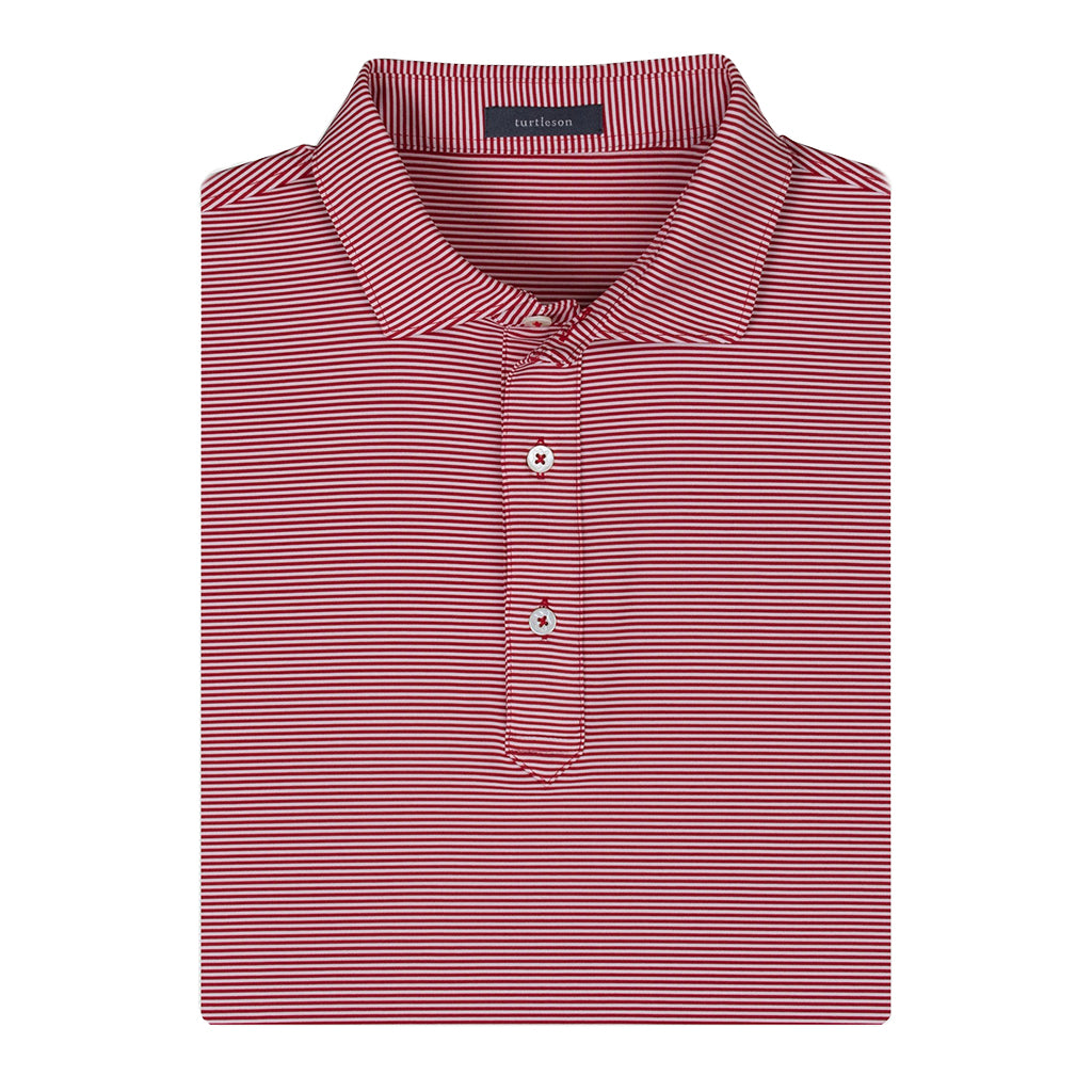 Turtleson_Carter_Stripe_Performance_Polo_Red
