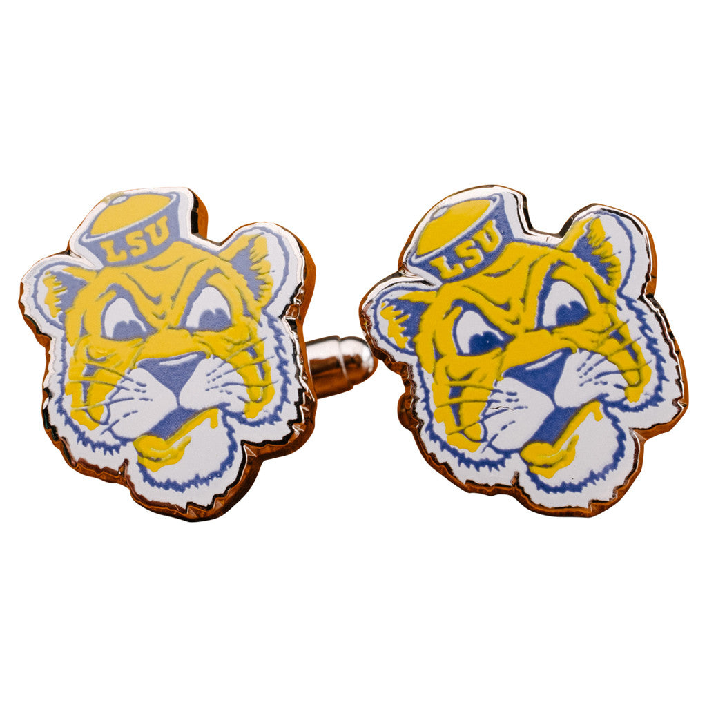 Vintage LSU Tigers Cufflinks