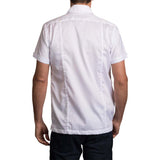 El Guapo Guayabera Shirts, Mexican Shirts for Men White 3