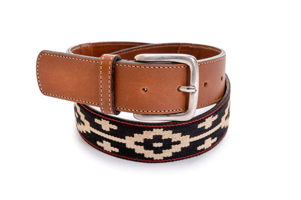 Guarda Pampas Woven Belt - Black