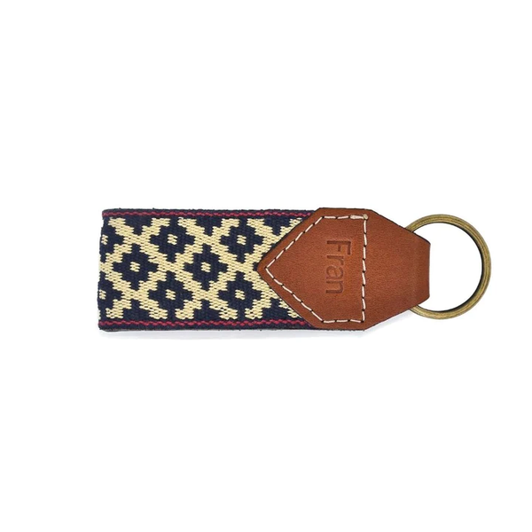 Guarda Pampas Leather Keychain - Cross