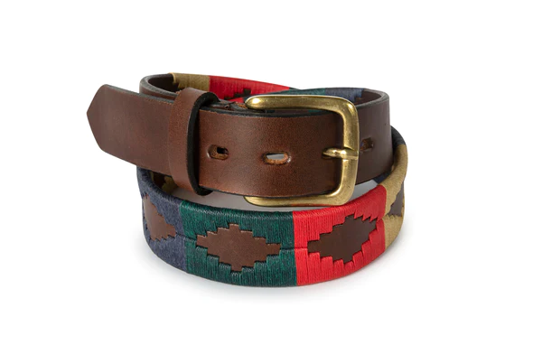 Polo Embroidered Belt - Multicolored