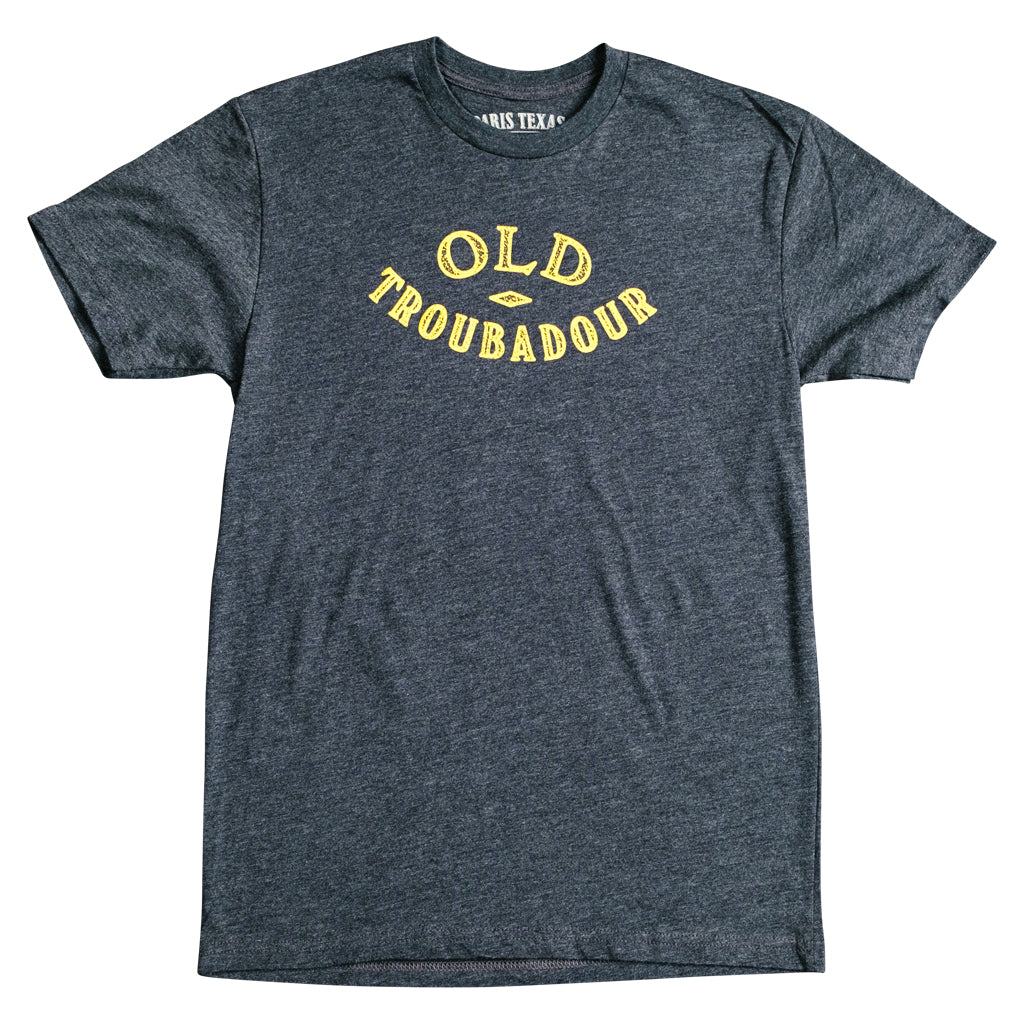 Old Troubadour T-Shirt - Charcoal