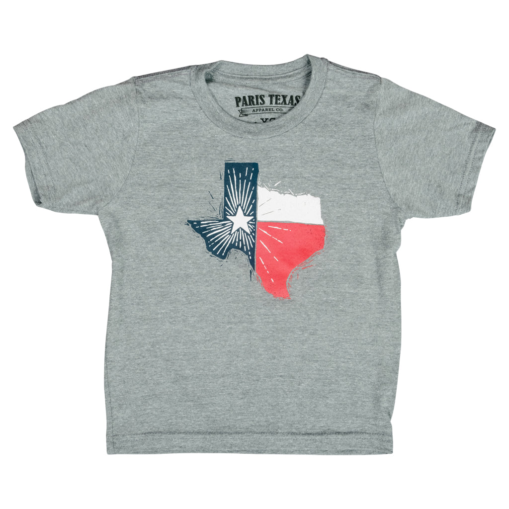 Tx State Merch Texas State Flag Youth T-Shirt – Paris Texas Apparel Co