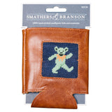 Smathers & Branson Dancing Bears Needlepoint Can Cooler