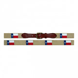 Texas Flag Needlepoint Belt