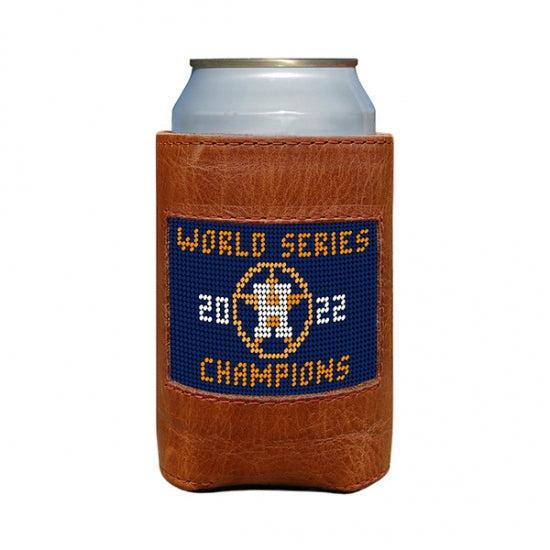 Houston Astros Cooperstown Needlepoint Can Cooler – Paris Texas Apparel Co