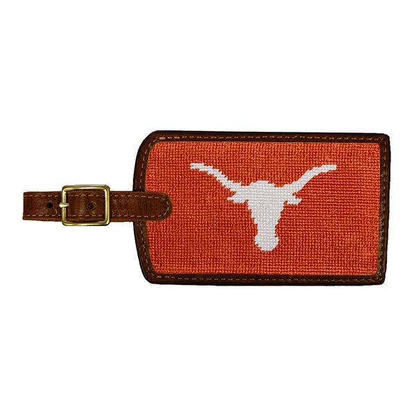 Smathers & Branson University of Texas Needlepoint Luggage Tag