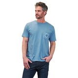 Prison Rodeo Champion Pocket T-Shirt - Slate