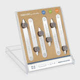 Assorted Size Power Stays Magnetic Collar Stays - 3 Pair